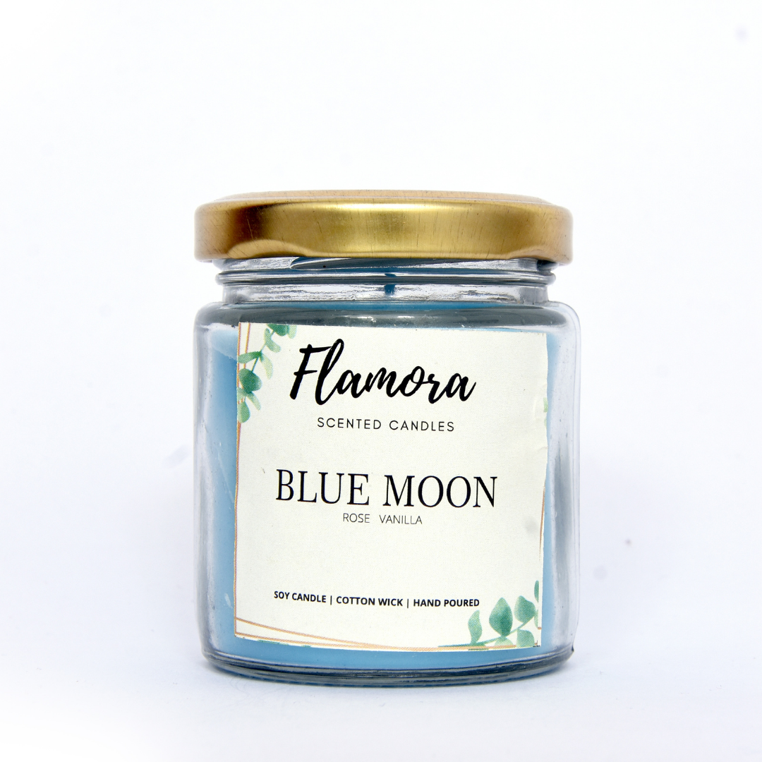 Blue Moon Scented Jar Candle