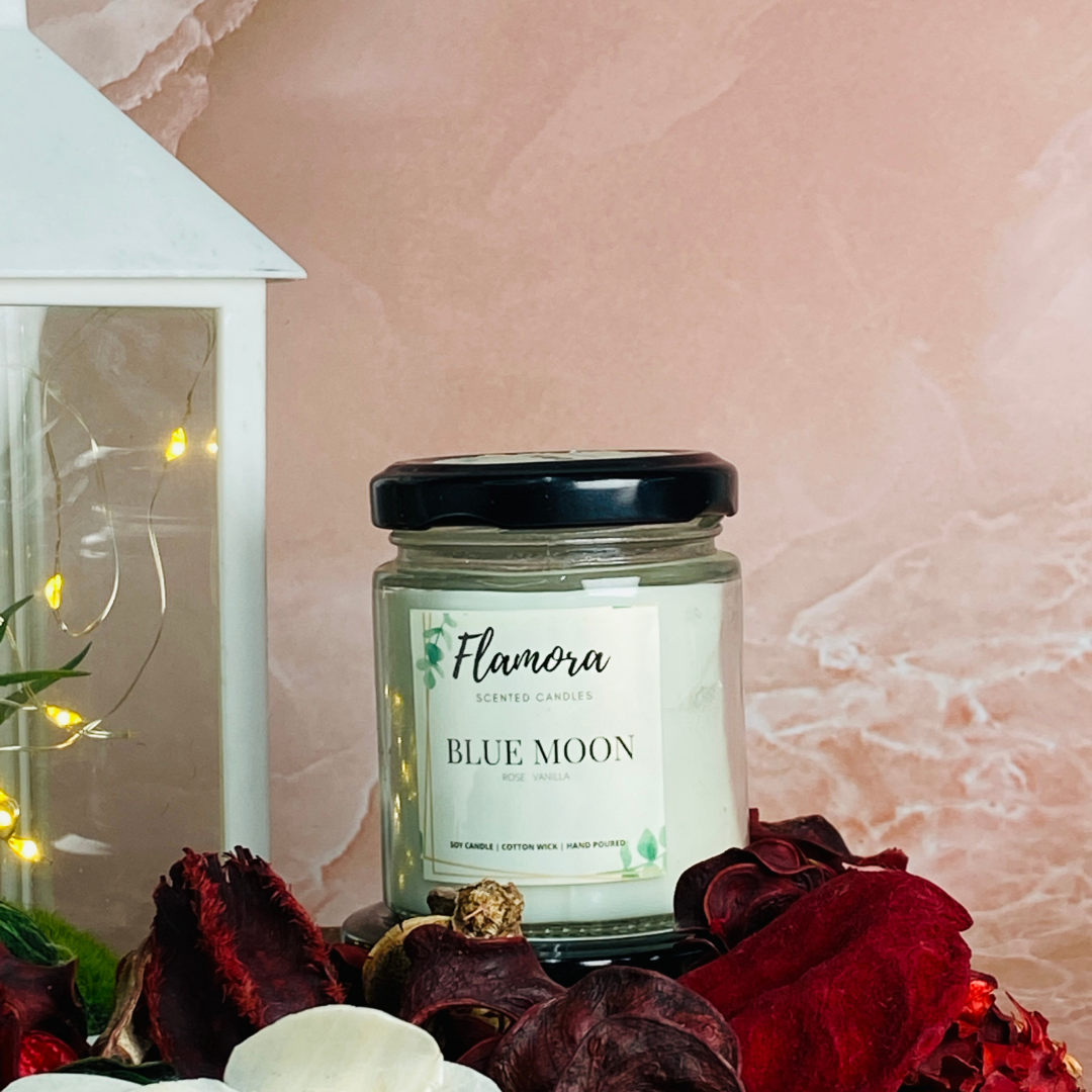 Blue Moon Scented Jar Candle