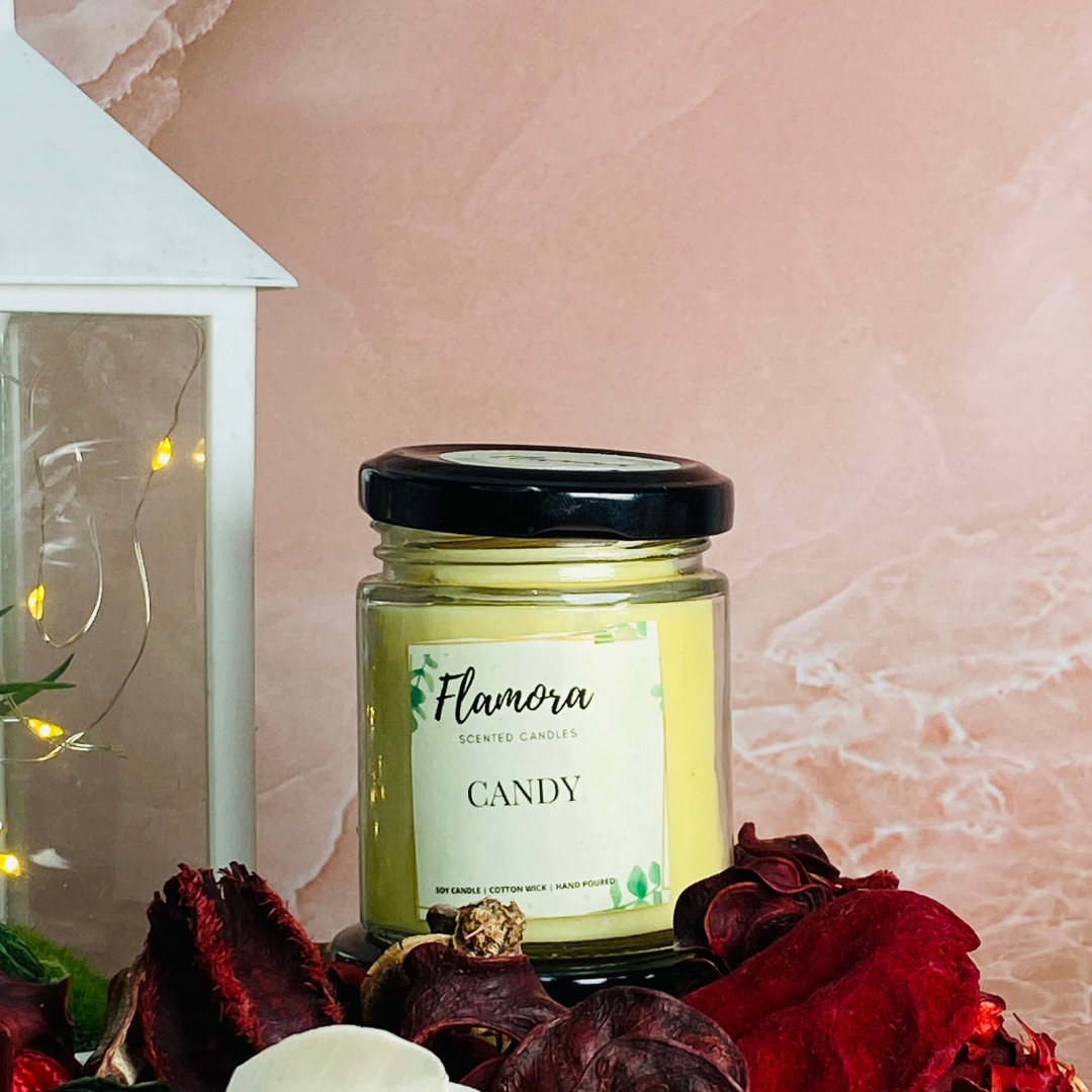 Candy Scented Jar Candle