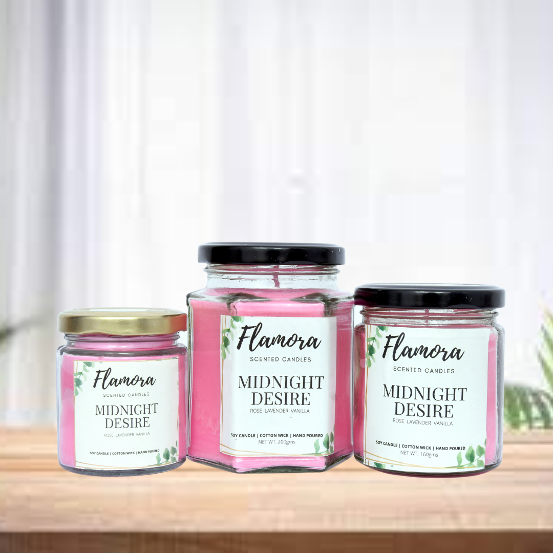 Midnight Desire Scented Jar Candle