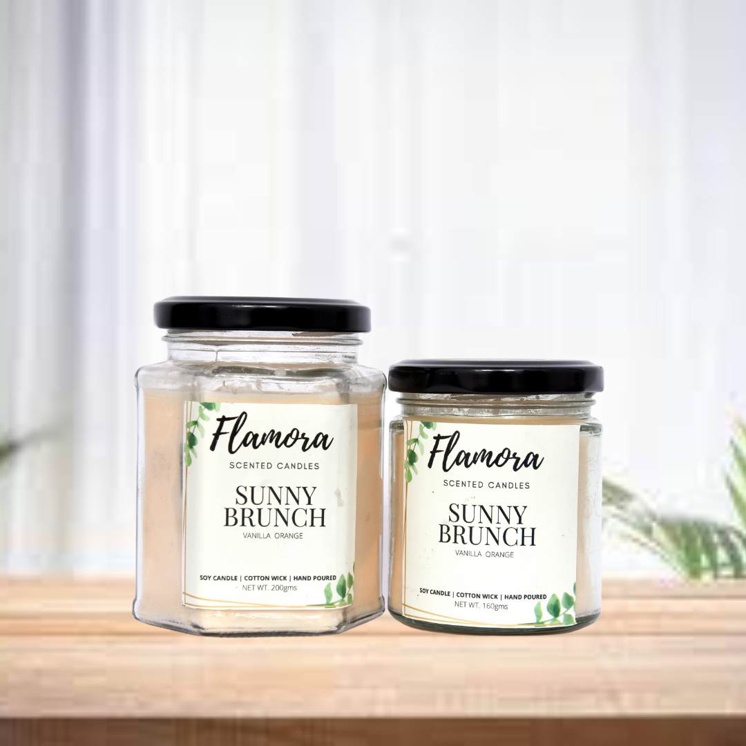 Sunny Brunch Scented Jar Candle