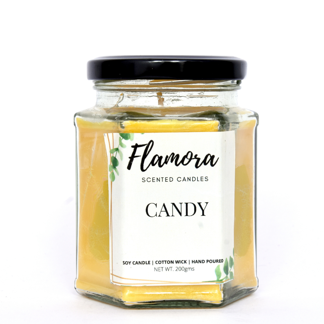 Candy Scented Jar Candle