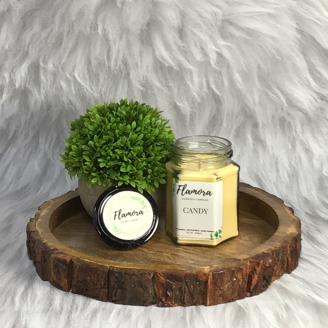 Candy Scented Jar Candle