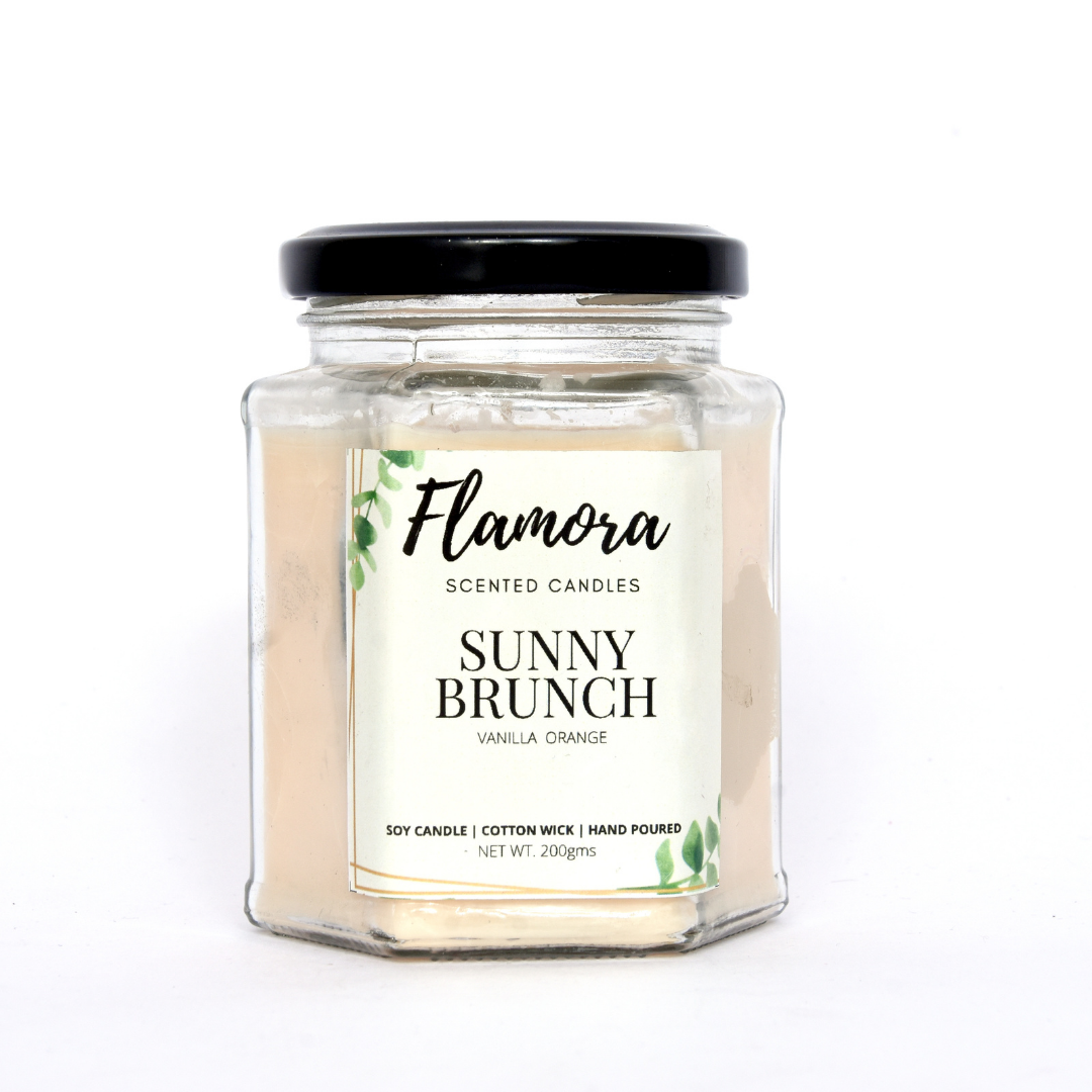Sunny Brunch Scented Jar Candle