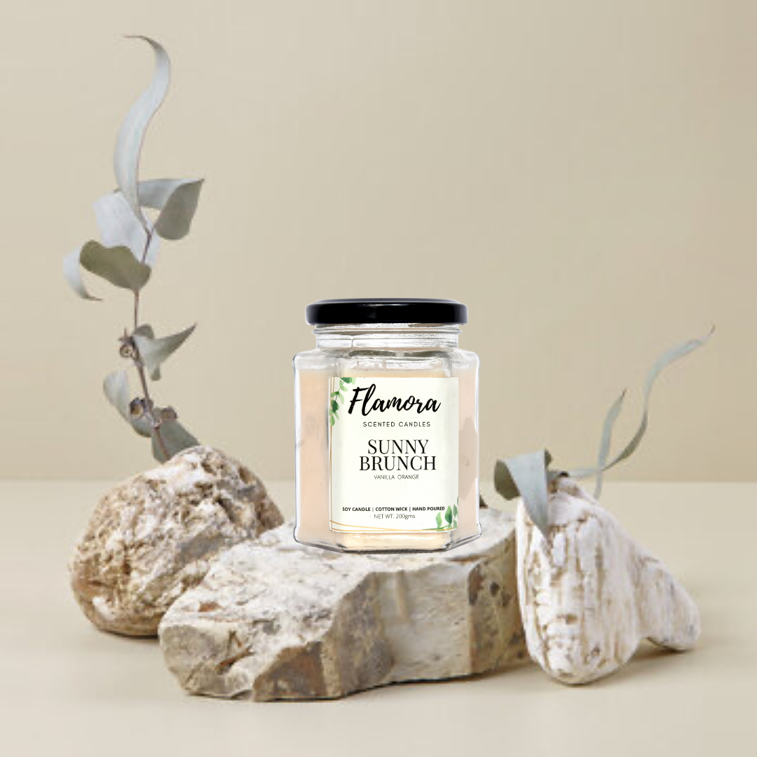 Sunny Brunch Scented Jar Candle