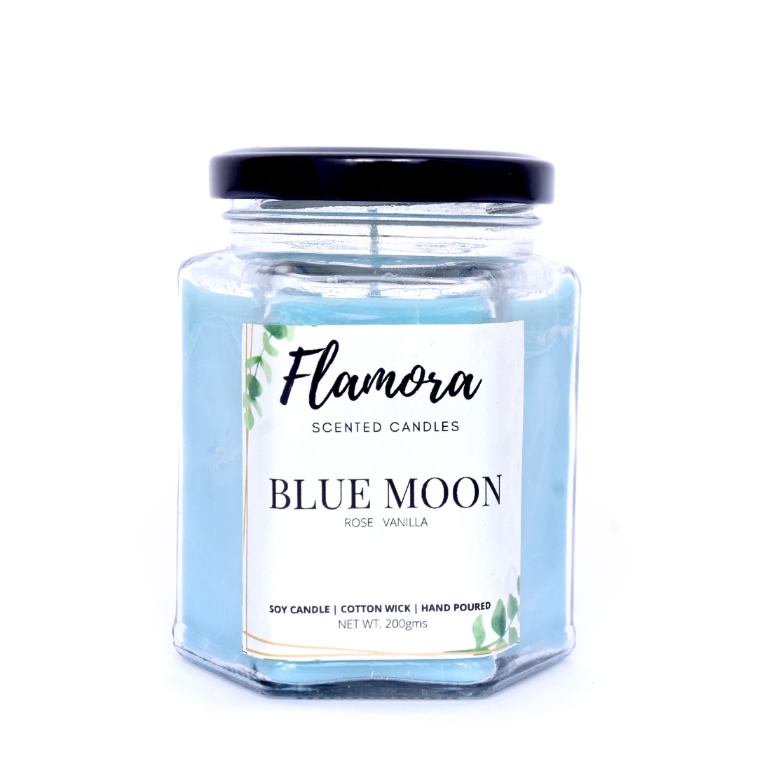 Blue Moon Scented Jar Candle
