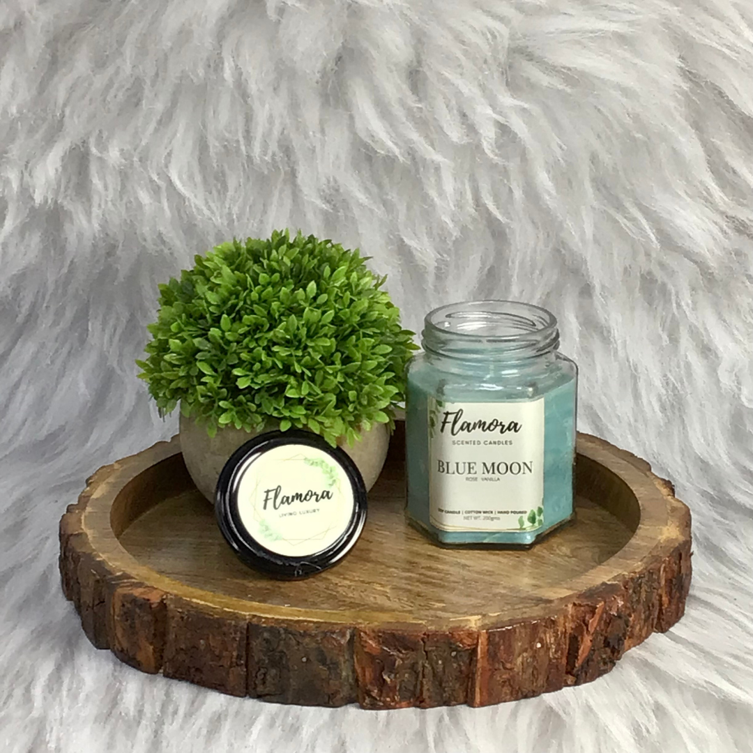 Blue Moon Scented Jar Candle