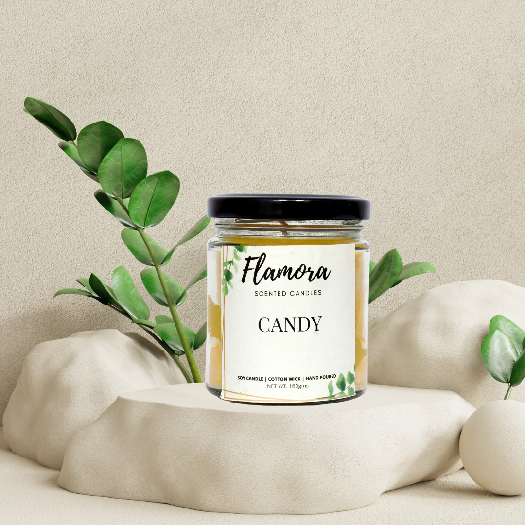 Candy Scented Jar Candle