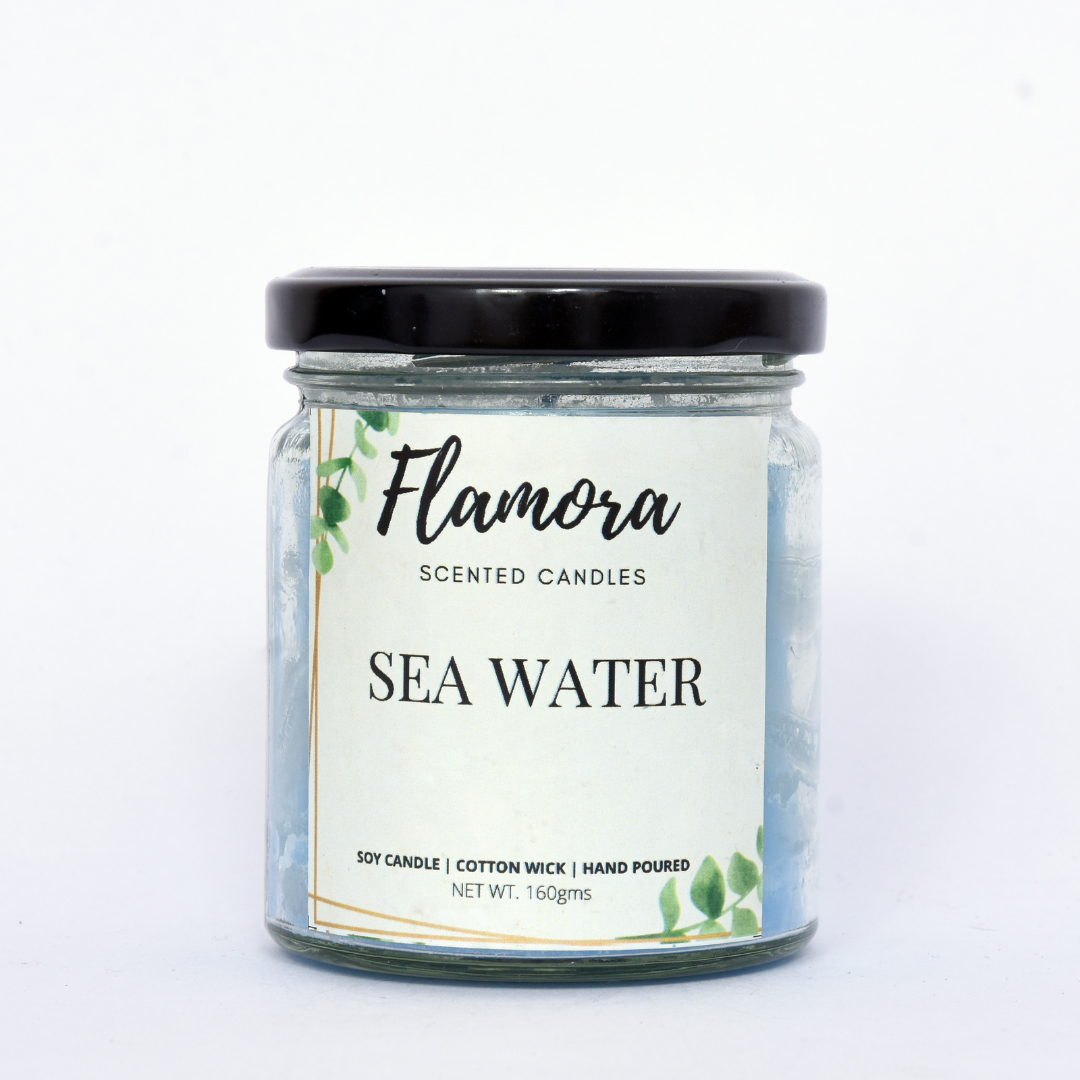 Sea Water Scented Jar Candle