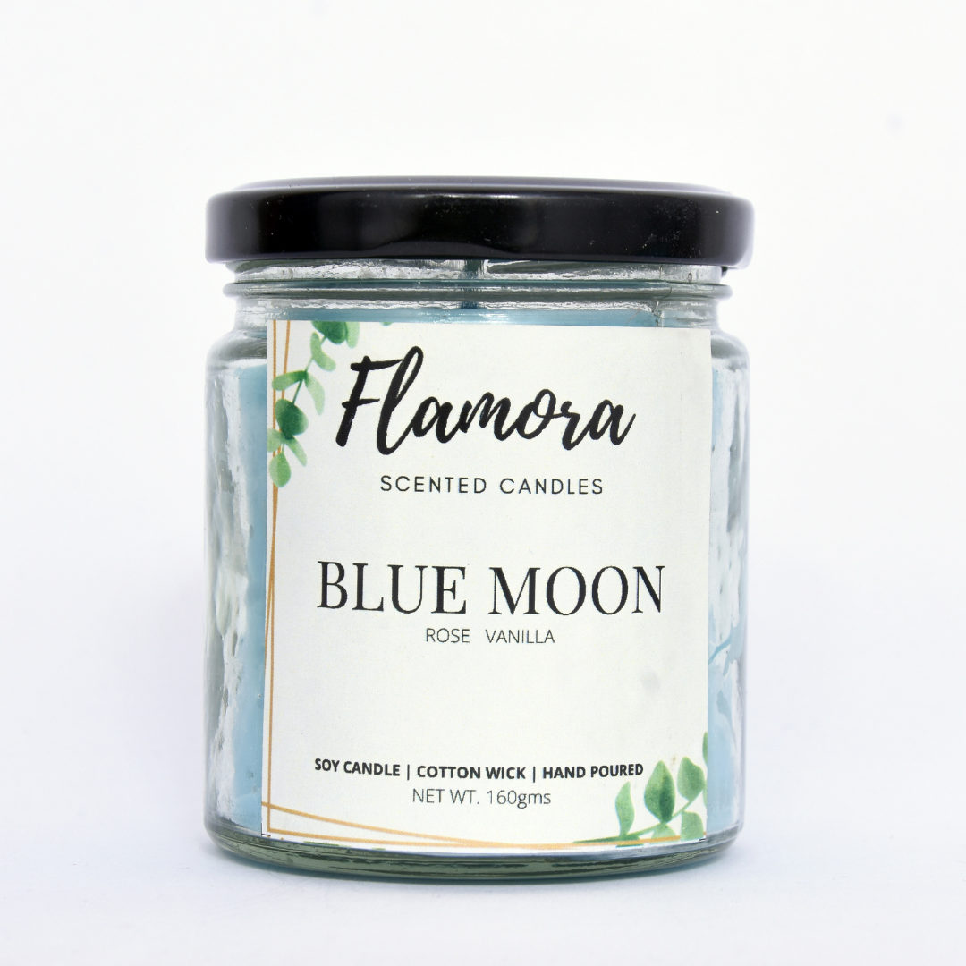 Blue Moon Scented Jar Candle