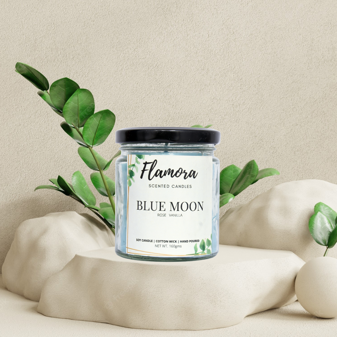 Blue Moon Scented Jar Candle