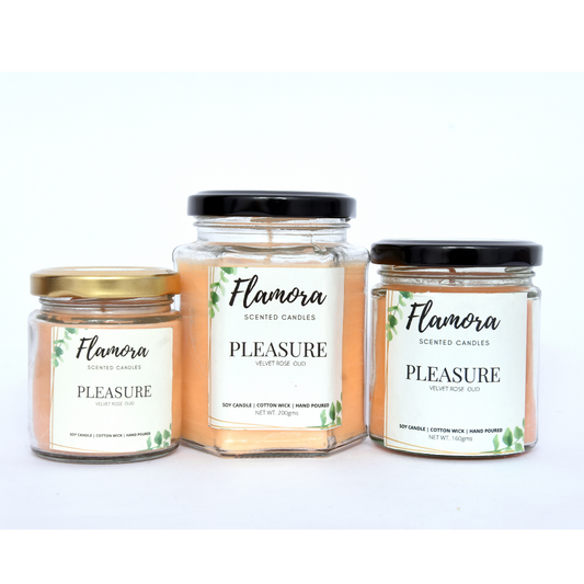Pleasure Scented Jar Candle