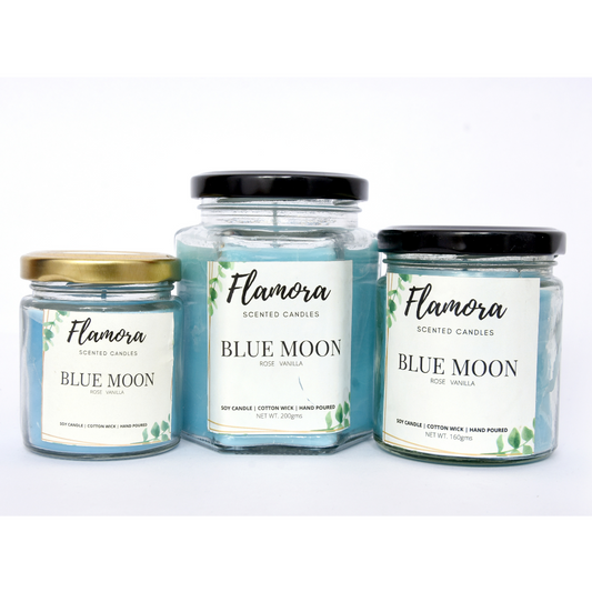 Blue Moon Scented Jar Candle