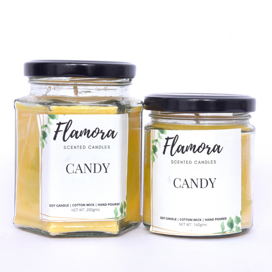 Candy Scented Jar Candle